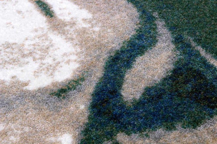 Abstract Jellyfish Rugs - Coastal Compass Home Decor