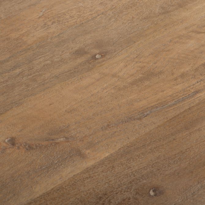 Antique Oak Dining Table - Wood Detail - Coastal Compass Home Decor