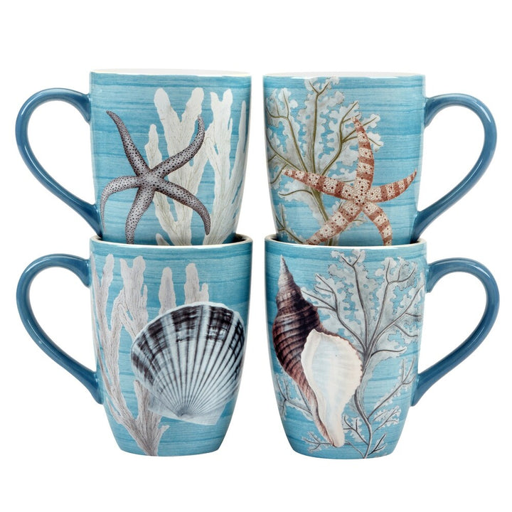 Beyond Waters Mugs - Coastal Compass Home Decor