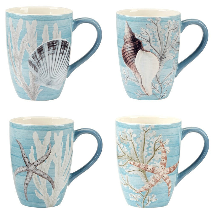 Beyond Waters Mugs - Coastal Compass Home Decor