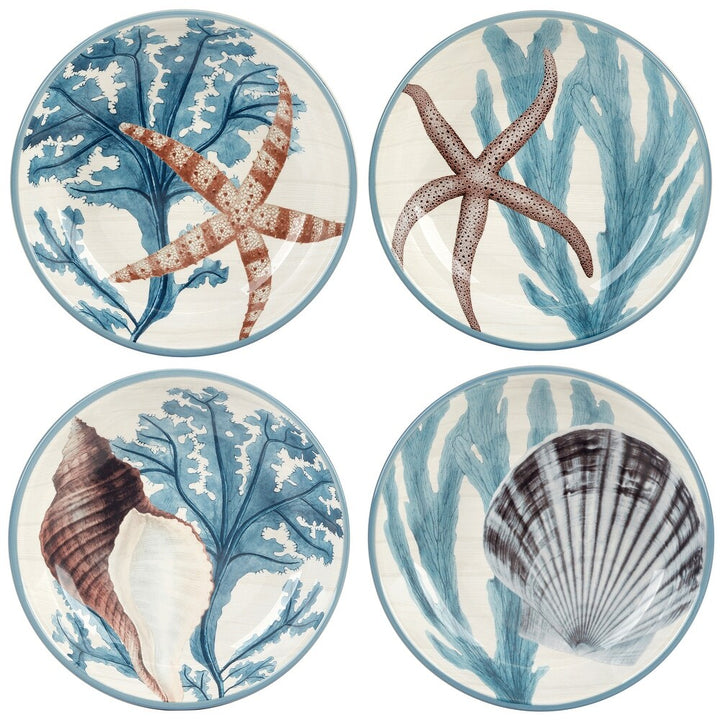 Beyond Waters Soup Bowls - Coastal Compass Home Decor