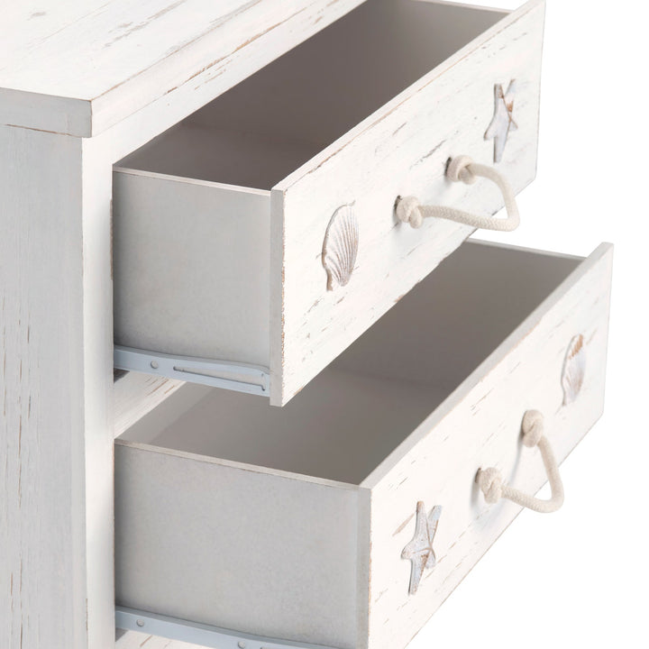 Coastal 3 Drawer Set Dresser