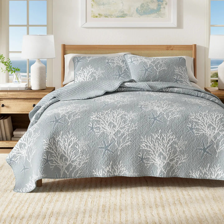 Coastal Fenwick Reversible Quilt Set