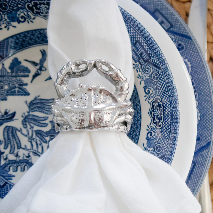 Crab Napkin Ring - Coastal Compass Home Decor