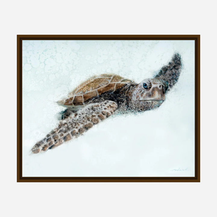 Cruisin' Framed Canvas Art - Coastal Compass Home Decor