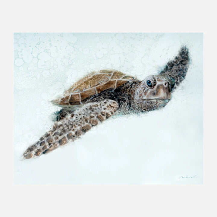 Cruisin' Framed Canvas Art - Coastal Compass Home Decor