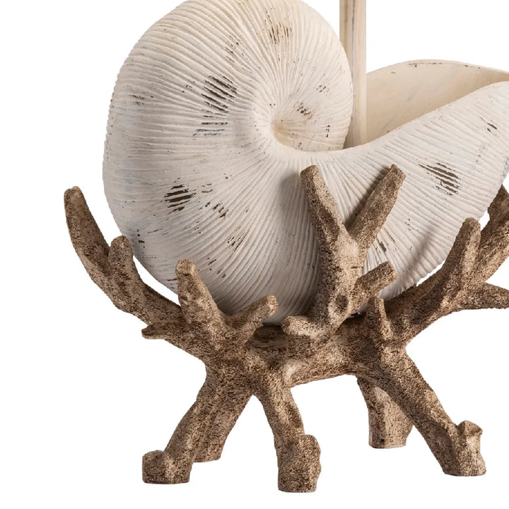 Driftwood & Shell Table Lamp