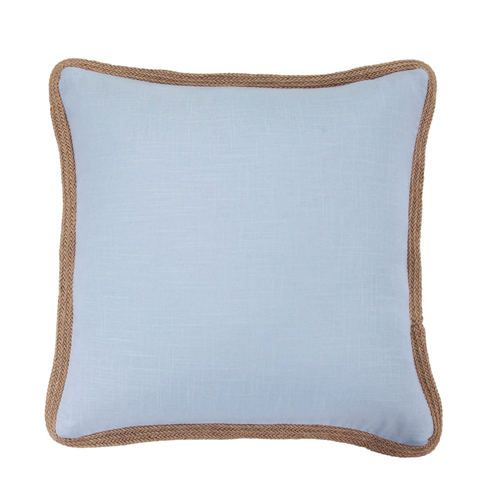 Jute Trimmed Euro Sham