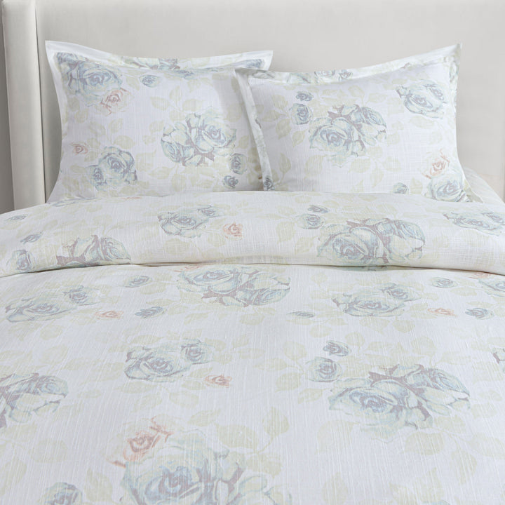 Rosaline Washed Linen Bedding Set from HiEnd Accents