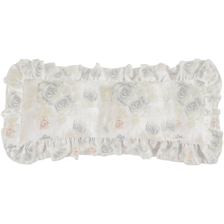 Coastal Cottage Ruffled Pillow