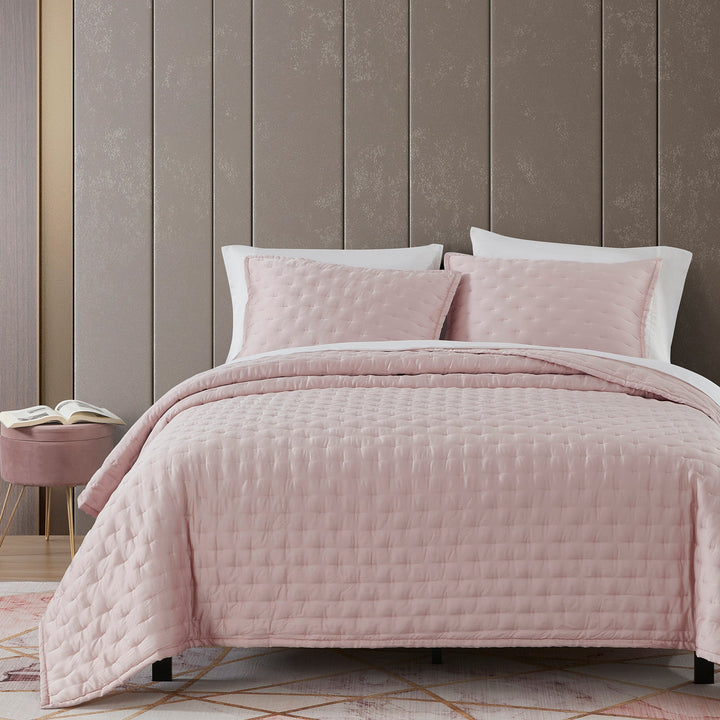 Layette Quilt Pillow Sham Set