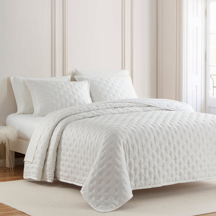 Layette Quilt Pillow Sham Set