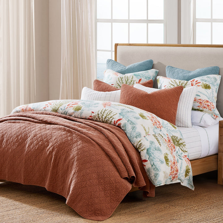 Coastal Flora Bedding Set