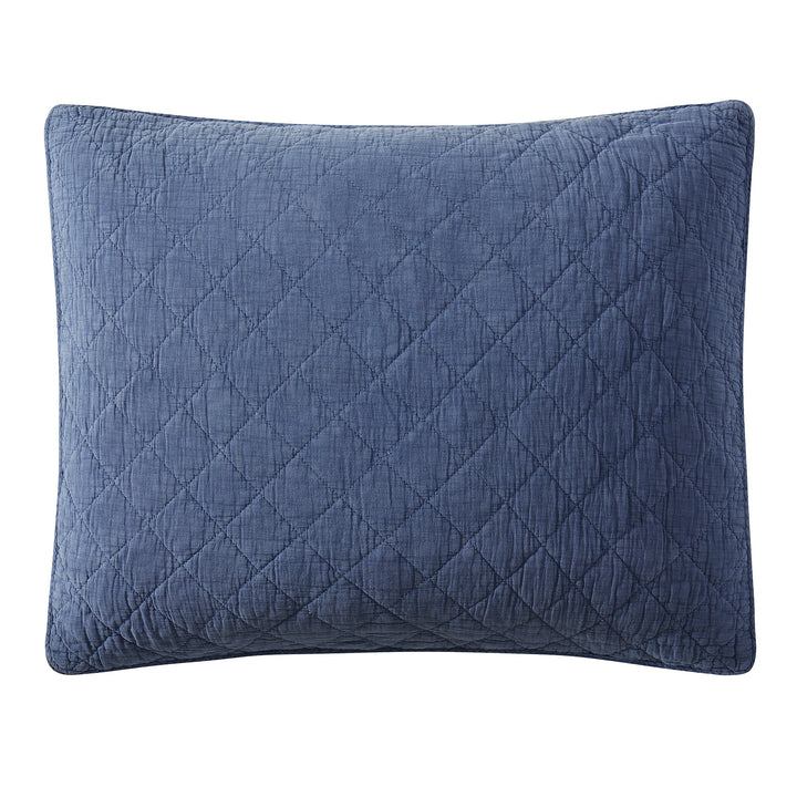 Diamond Stitch Stonewash Sham
