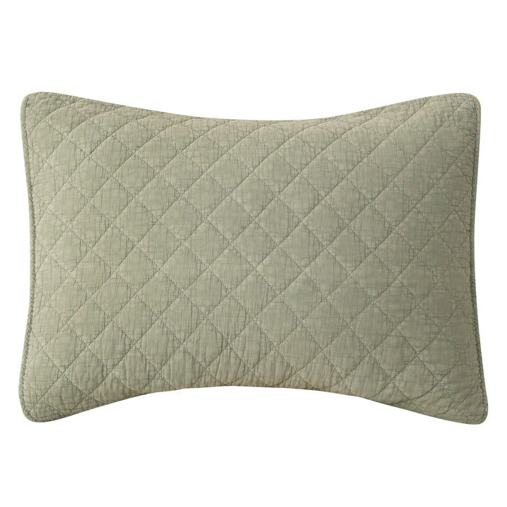 Diamond Stitch Stonewash Sham