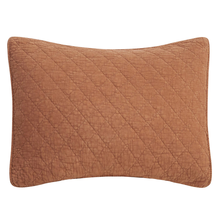 Diamond Stitch Stonewash Sham