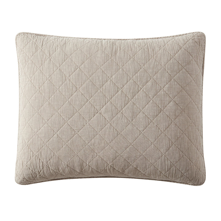 Diamond Stitch Stonewash Sham