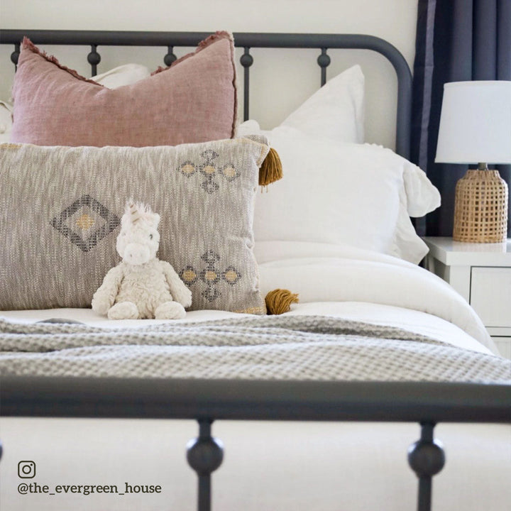 Waffle Pattern Coverlet