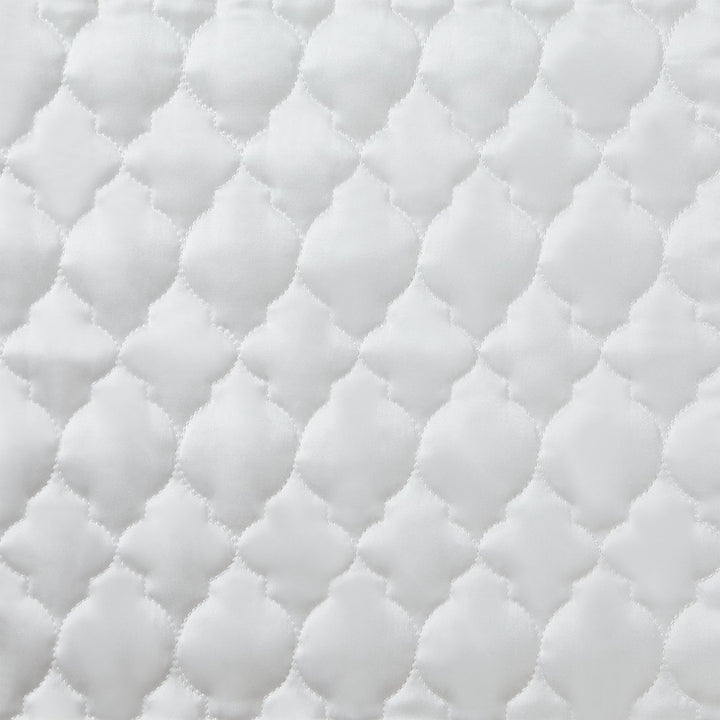 High Shine Satin Quilt Pillow Sham Set