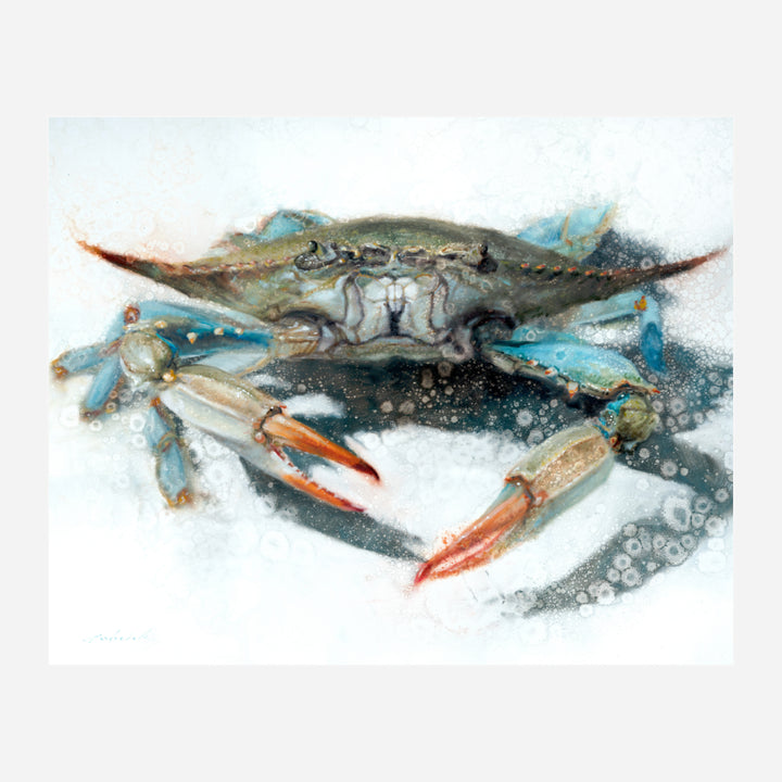 Feeling Blue Stretched Canvas Art