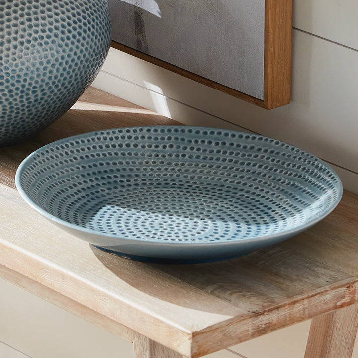 Miro Blue Clay Vases