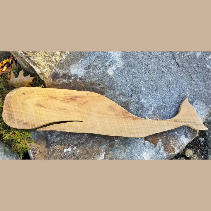 Reclaimed Wood Whale - Storm