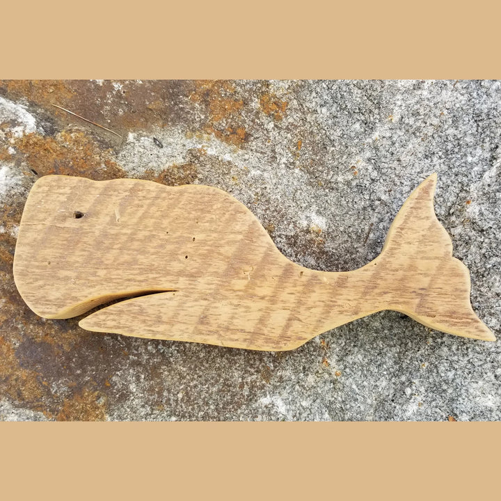 Reclaimed Wood Whale - Willy | Coastal Compass Home Decor