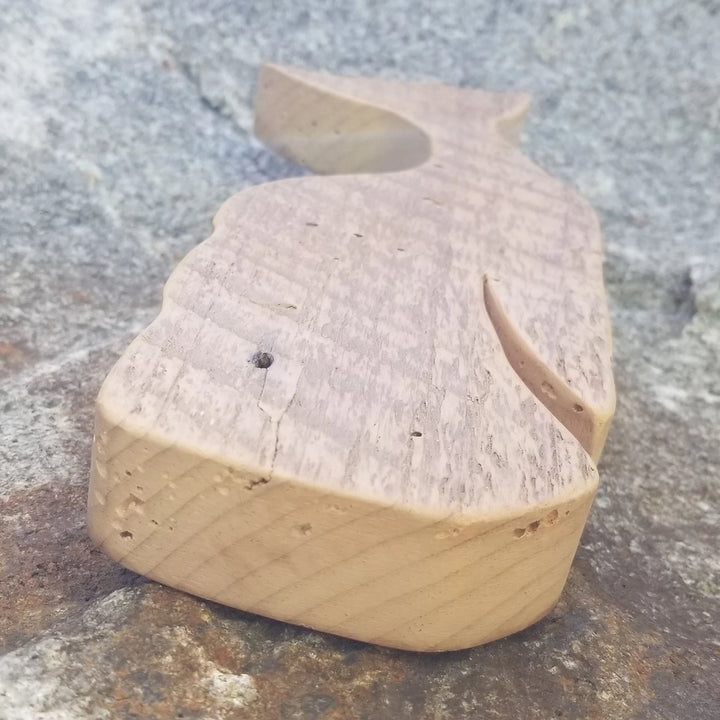 Reclaimed Wood Whale - Willy | Coastal Compass Home Decor