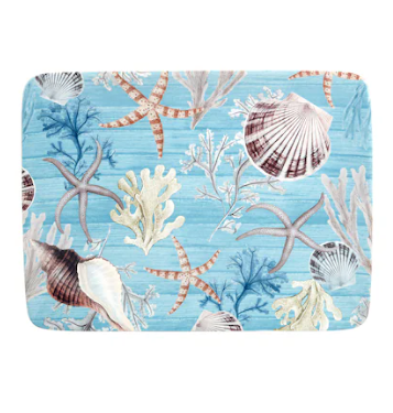 Beyond Waters Rectangular Platter - Coastal Compass Home Decor