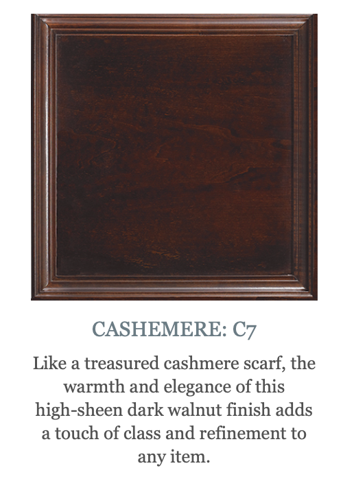 Cashemere Standard Finish
