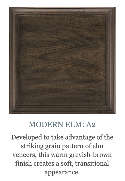 Modern Elm Standard Finish