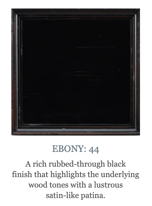 Ebony Standard Finish