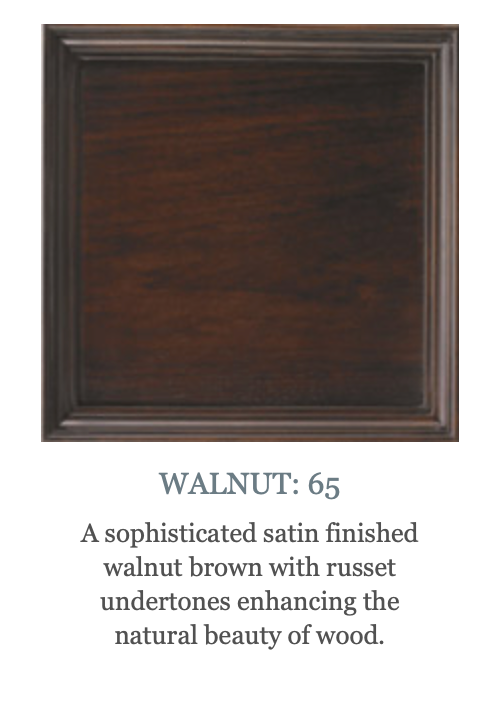 Walnut Standard Finish