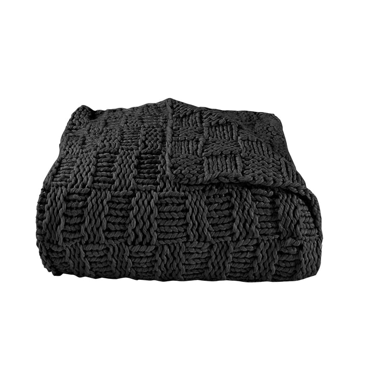 Chess Knit Throw Blankets