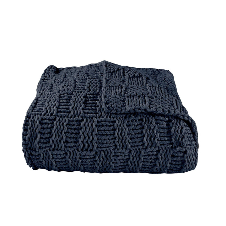 Chess Knit Throw Blankets