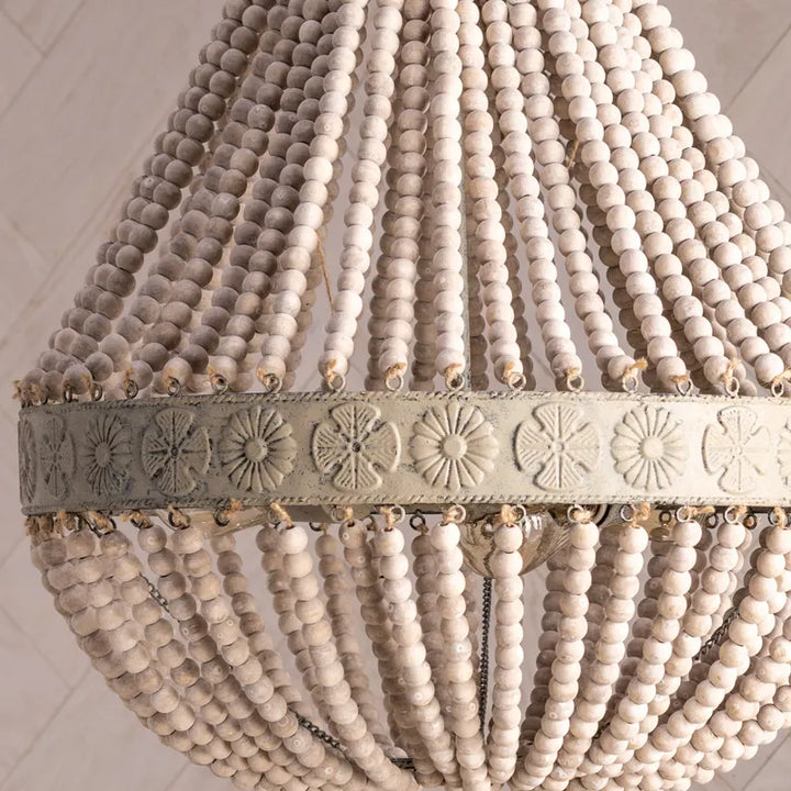 Andrea Coastal Beaded Chandelier