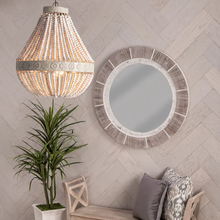 Andrea Coastal Beaded Chandelier