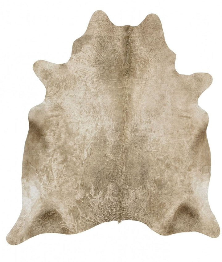 XL Champagne Cowhide Rug - The Coastal Compass Home Decor