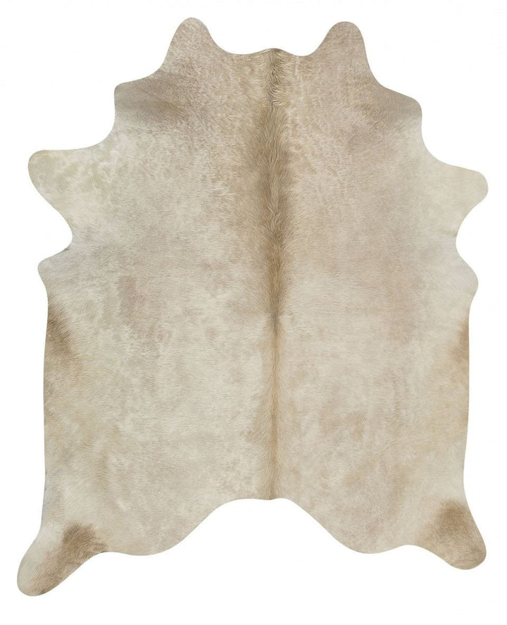 Brazilian Champagne Cowhide Rug