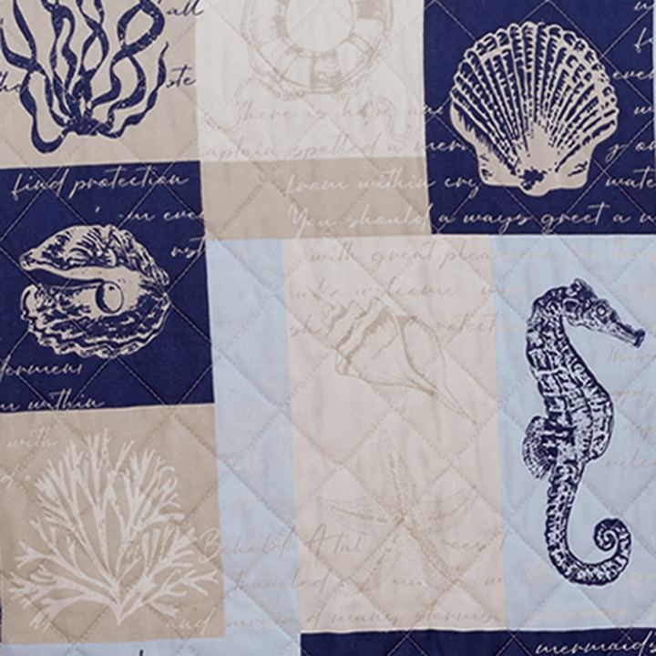 Seaside Patchwork Quilt Set