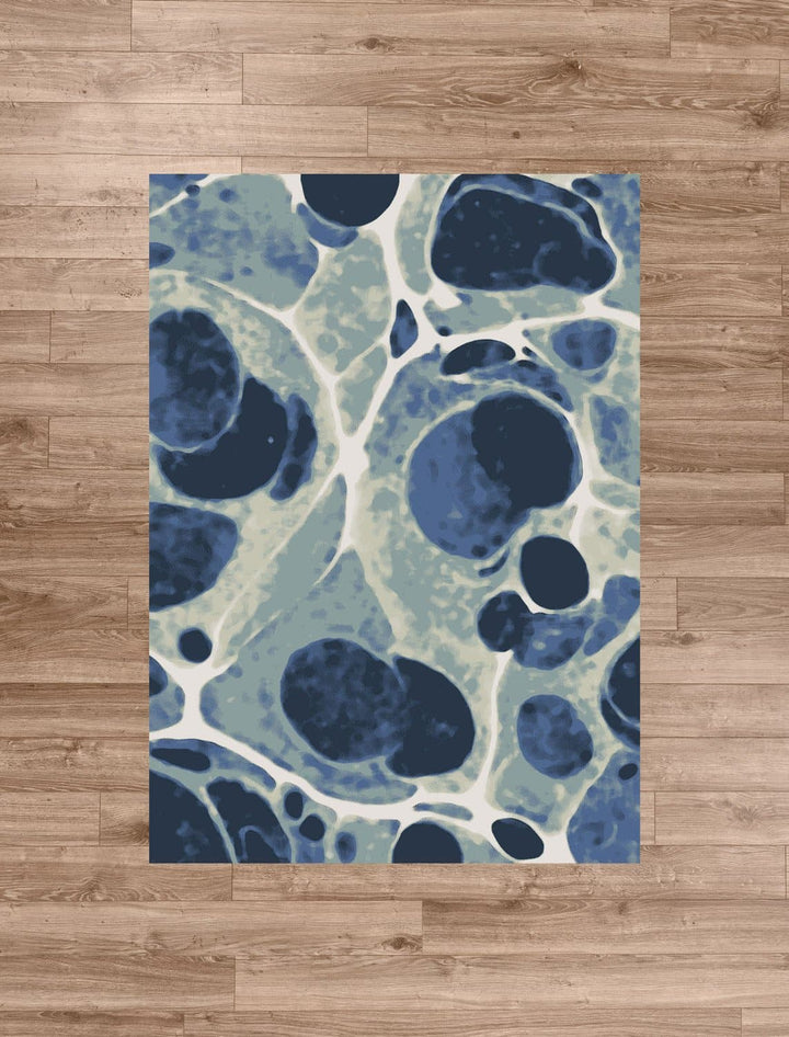 Deep Sea Foam Area Rug - Made in the USA - The Coastal Compass Home Decor