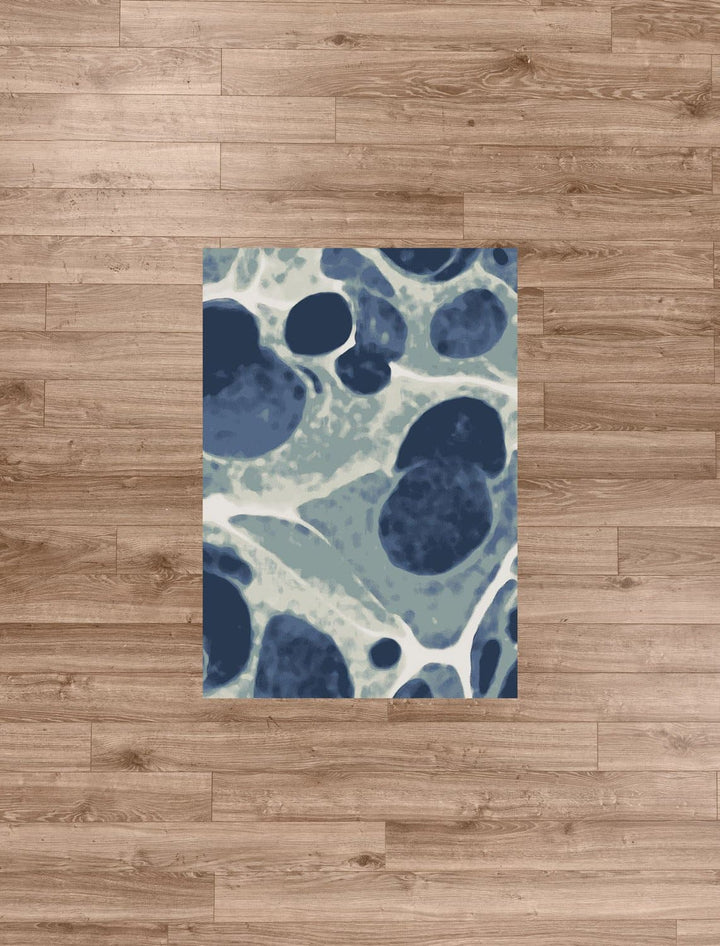 Deep Sea Foam Accent Rug - Made in the USA - The Coastal Compass Home Decor