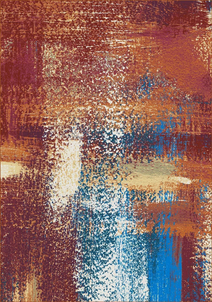 South Beach Spice Area Rug - Made in the USA - The Coastal Compass Home Decor