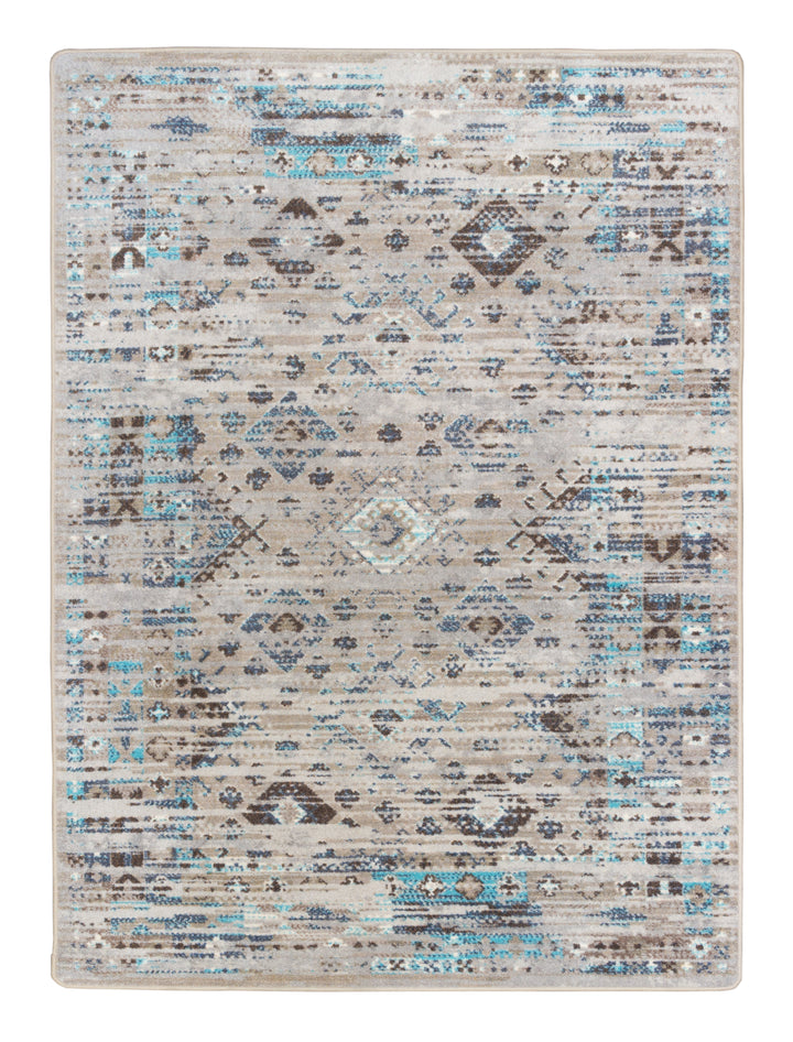 Redemption Distressed Blue Rug • Coastal Compass Home Decor