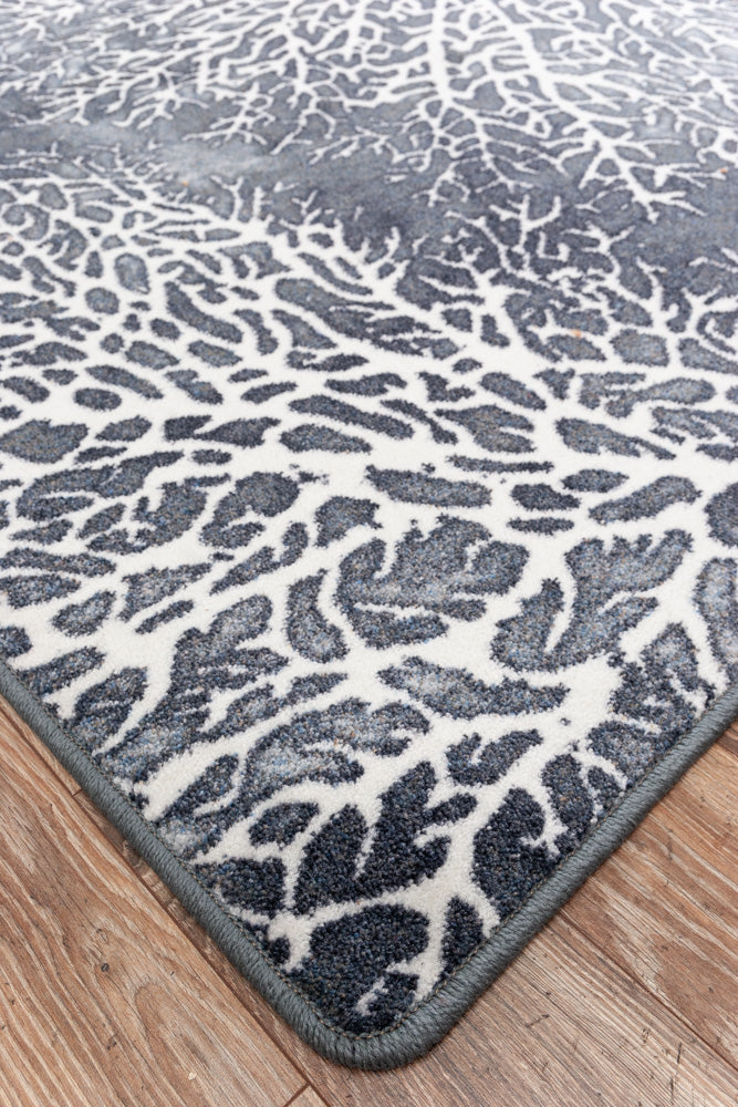 Daydream Storm Rug.Coastal Compass Home Decor