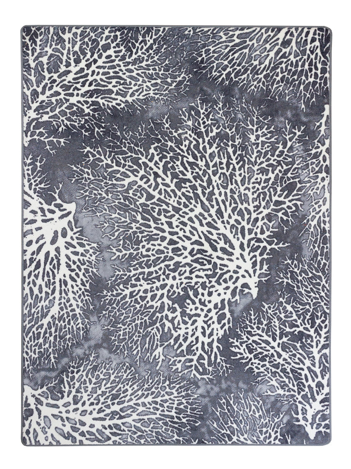 Daydream Storm Rug.Coastal Compass Home Decor