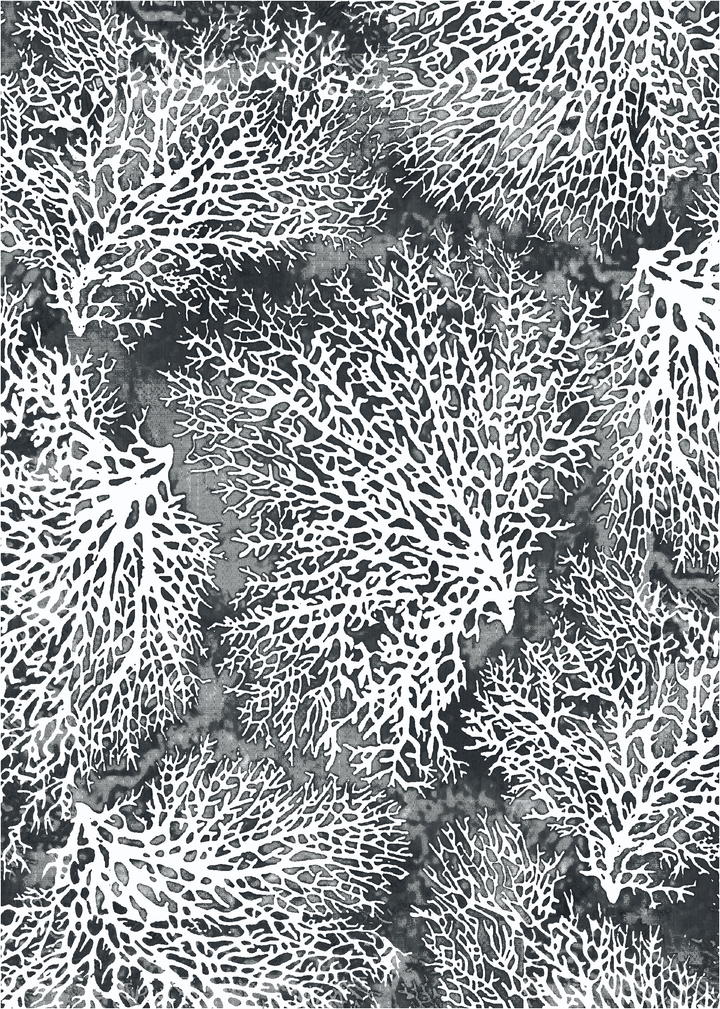 Daydream Storm Rug.Coastal Compass Home Decor