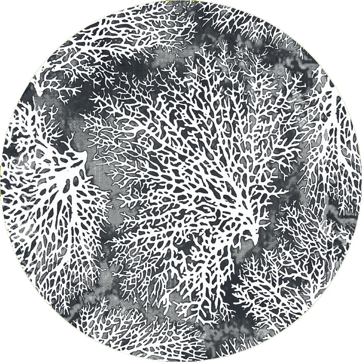 Daydream Storm Rug.Coastal Compass Home Decor