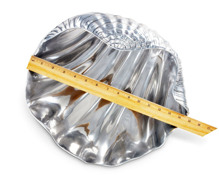 Aluminum Clam Bowl | Coastal Compass