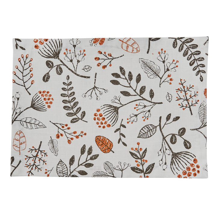Autumn Foliage Placemat Set • Coastal Compass Home Decor